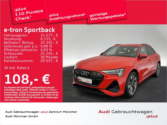 Image about Audi e-tron Sportback 50 quattro