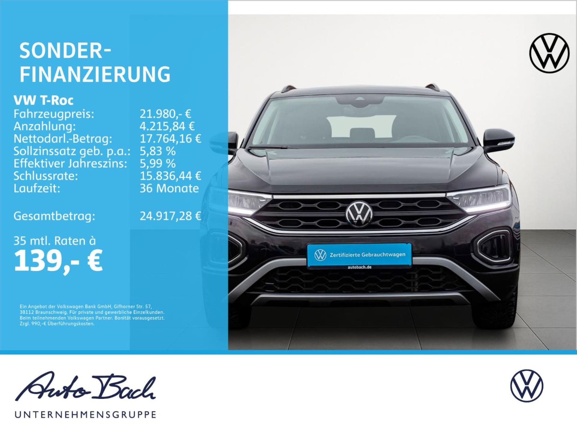 Volkswagen T-Roc Life