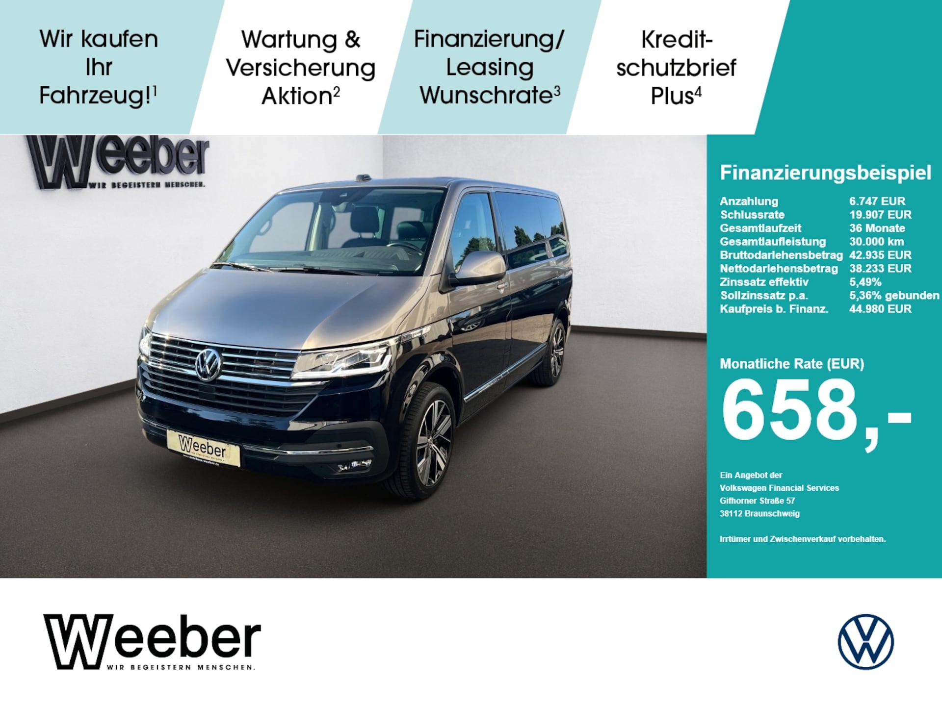 Volkswagen T6.1 Multivan Comfortline