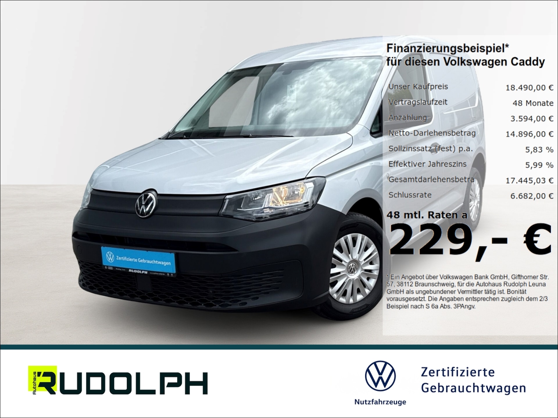 Volkswagen Caddy Cargo EcoProfi
