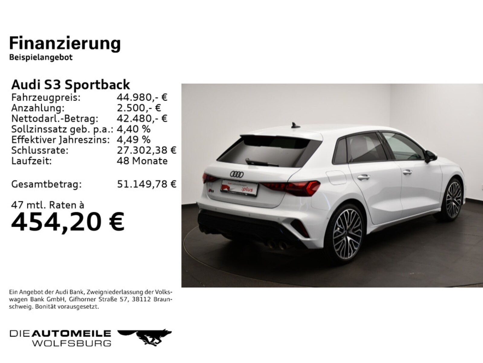 Audi S3 Sportback – Bild 2