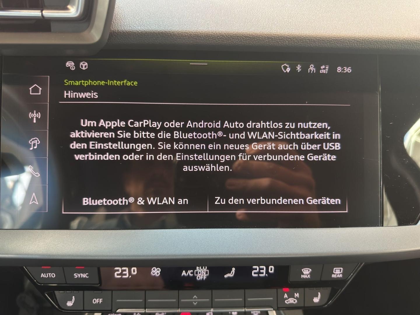Bild über Audi A3 Sportback TFSI e advanced 40 TFSI e S tronic - für weitere Informationen kontaktieren Sie den Audi Partner