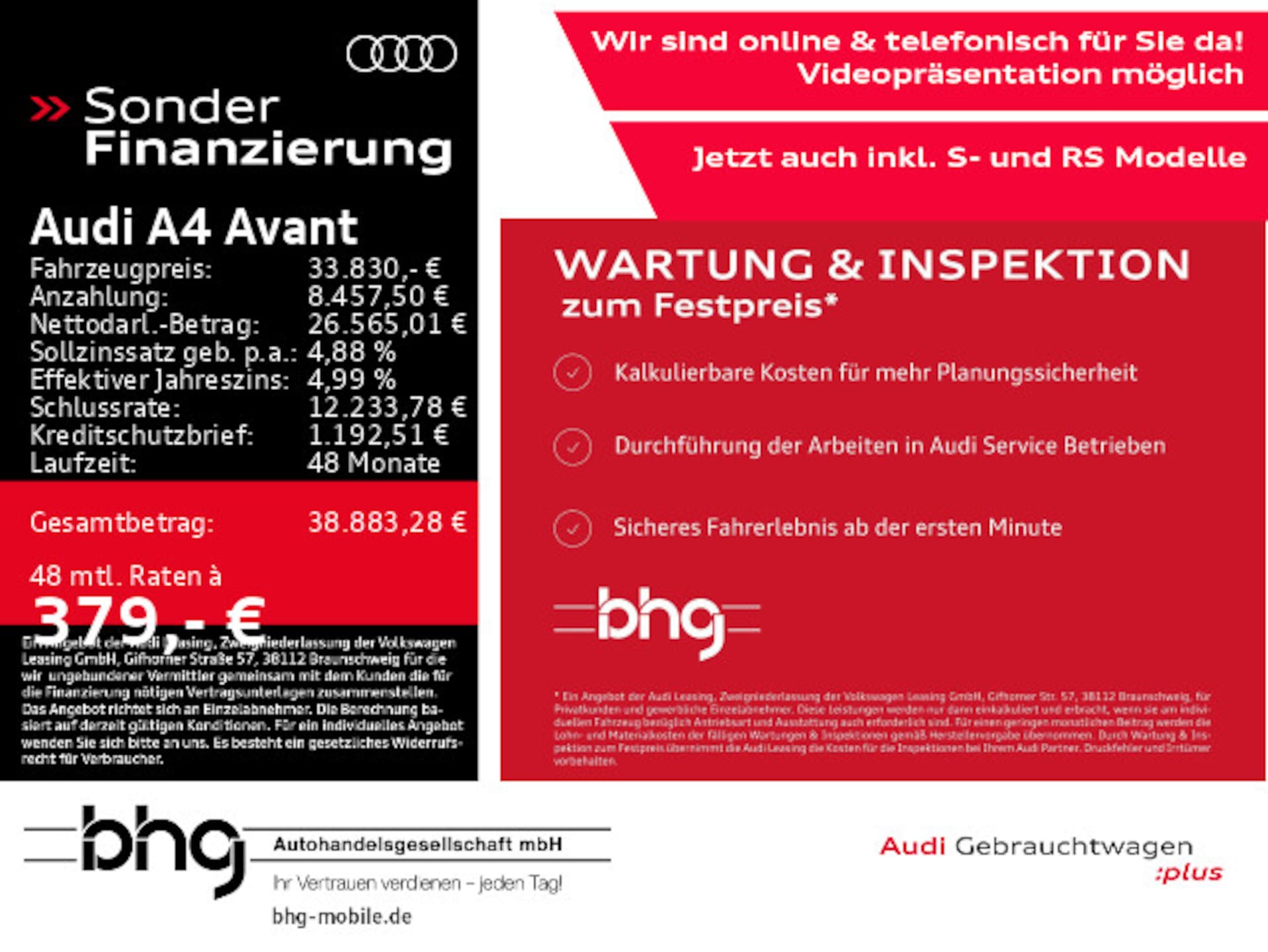 Audi A4 Avant S line