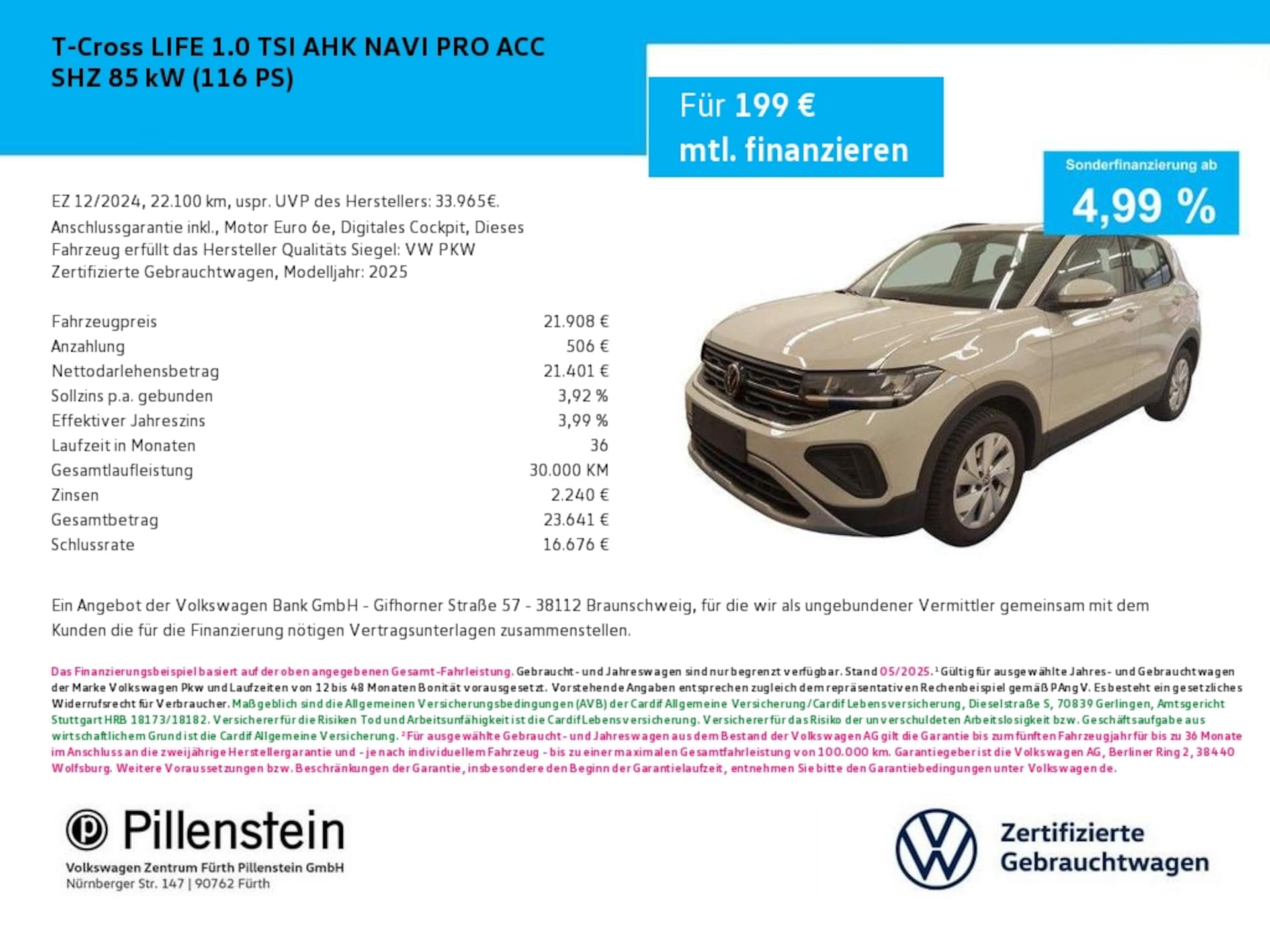 Volkswagen T-Cross Life