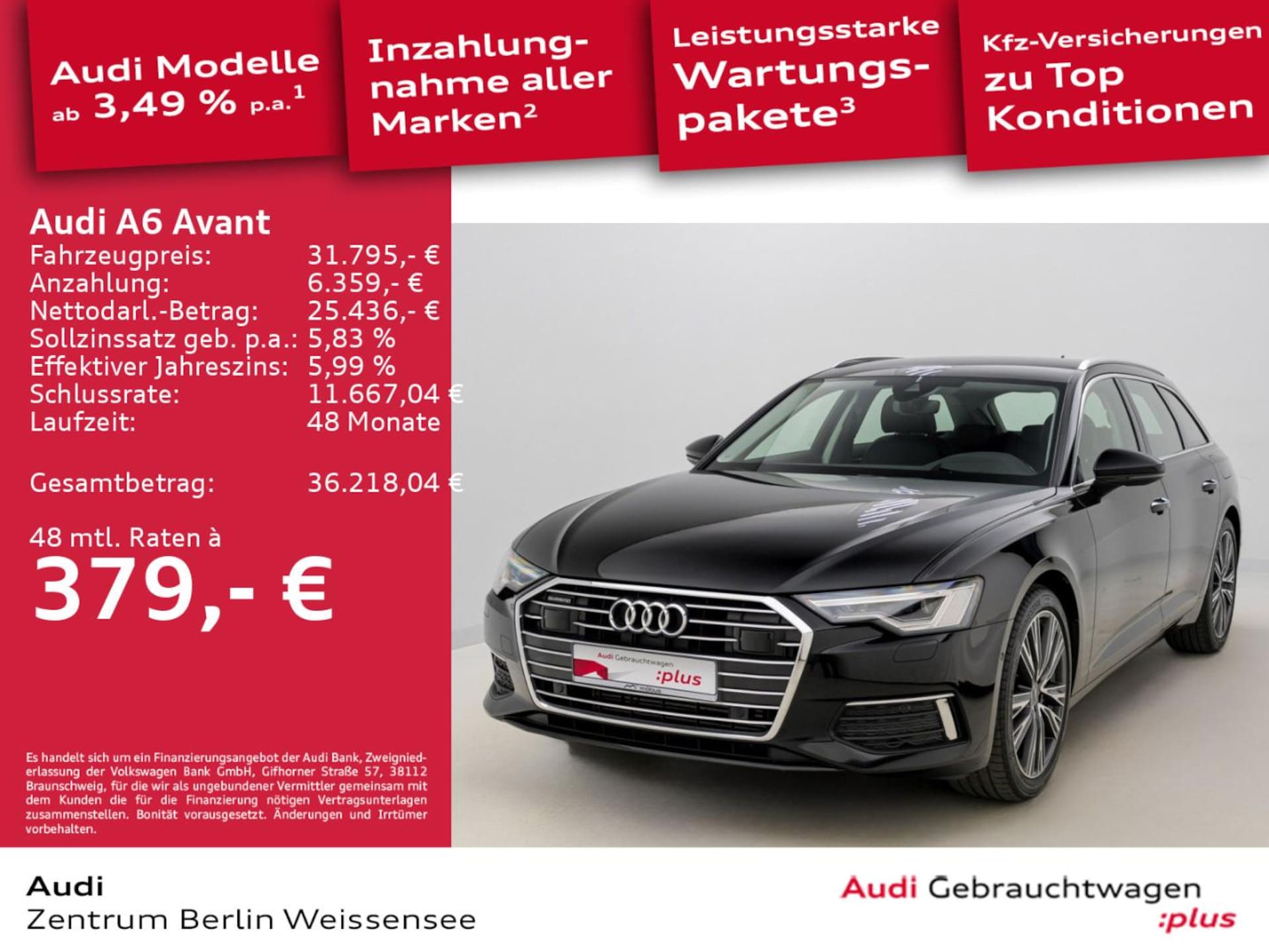 Audi A6 Avant TFSI e Design