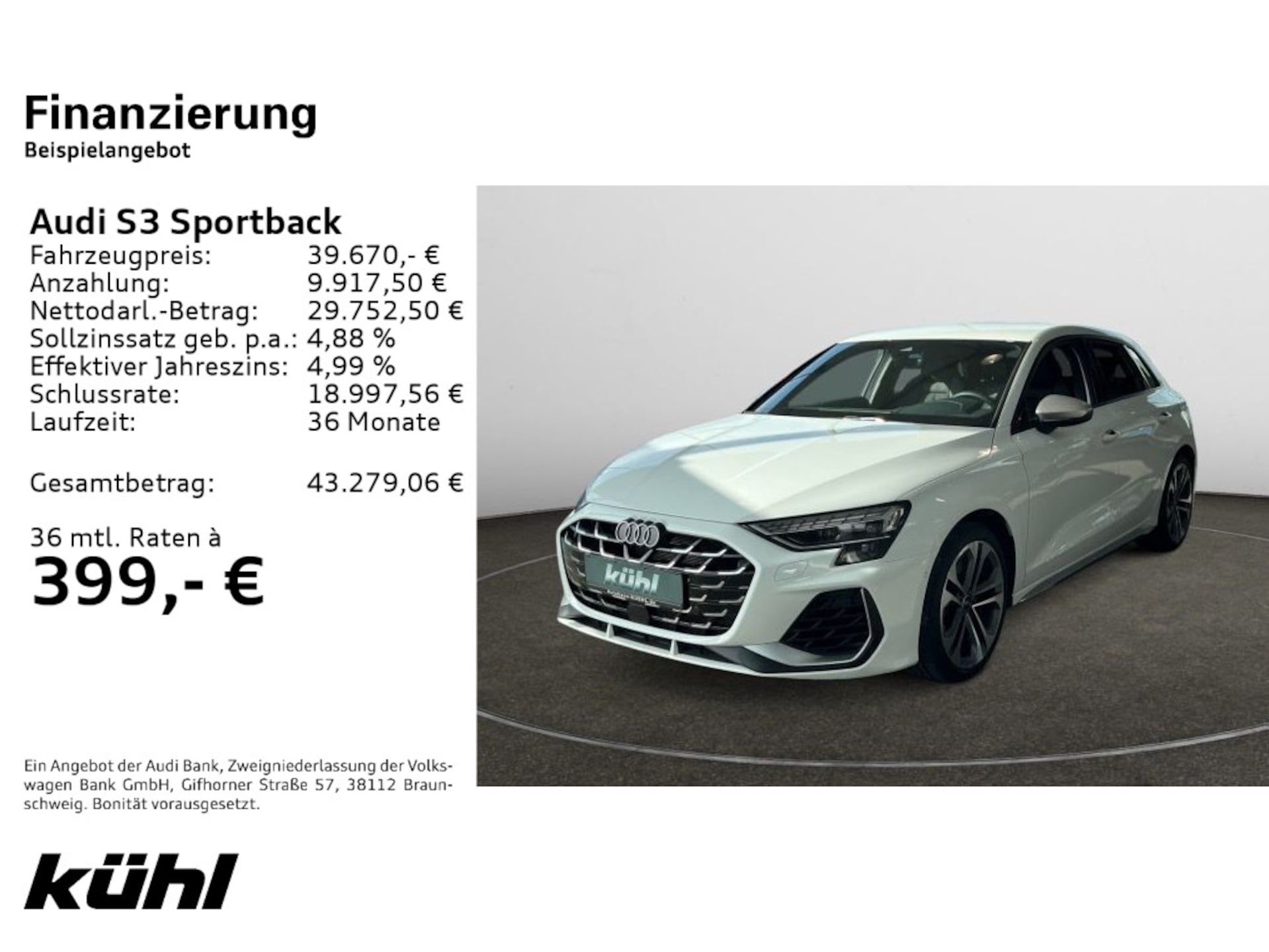 Audi S3 Sportback