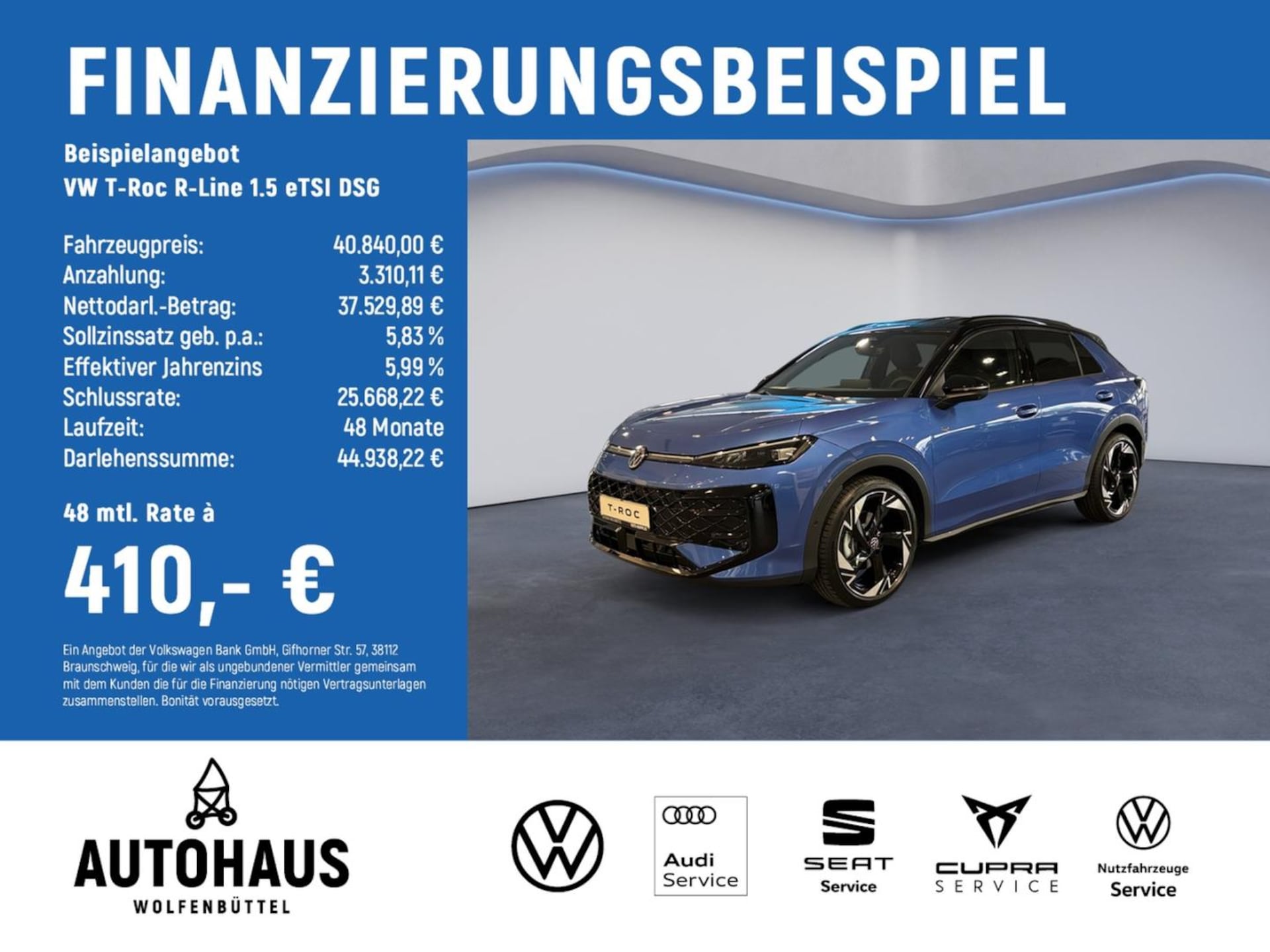 Volkswagen T-Roc R-Line