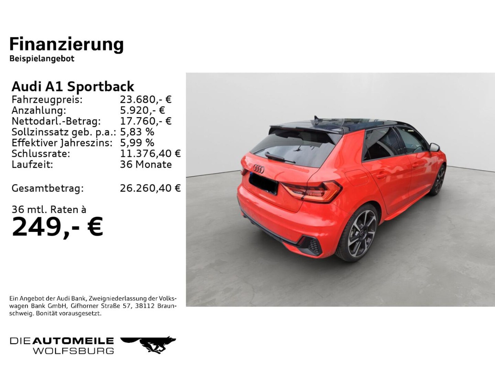 Audi A1 Sportback – Bild 2
