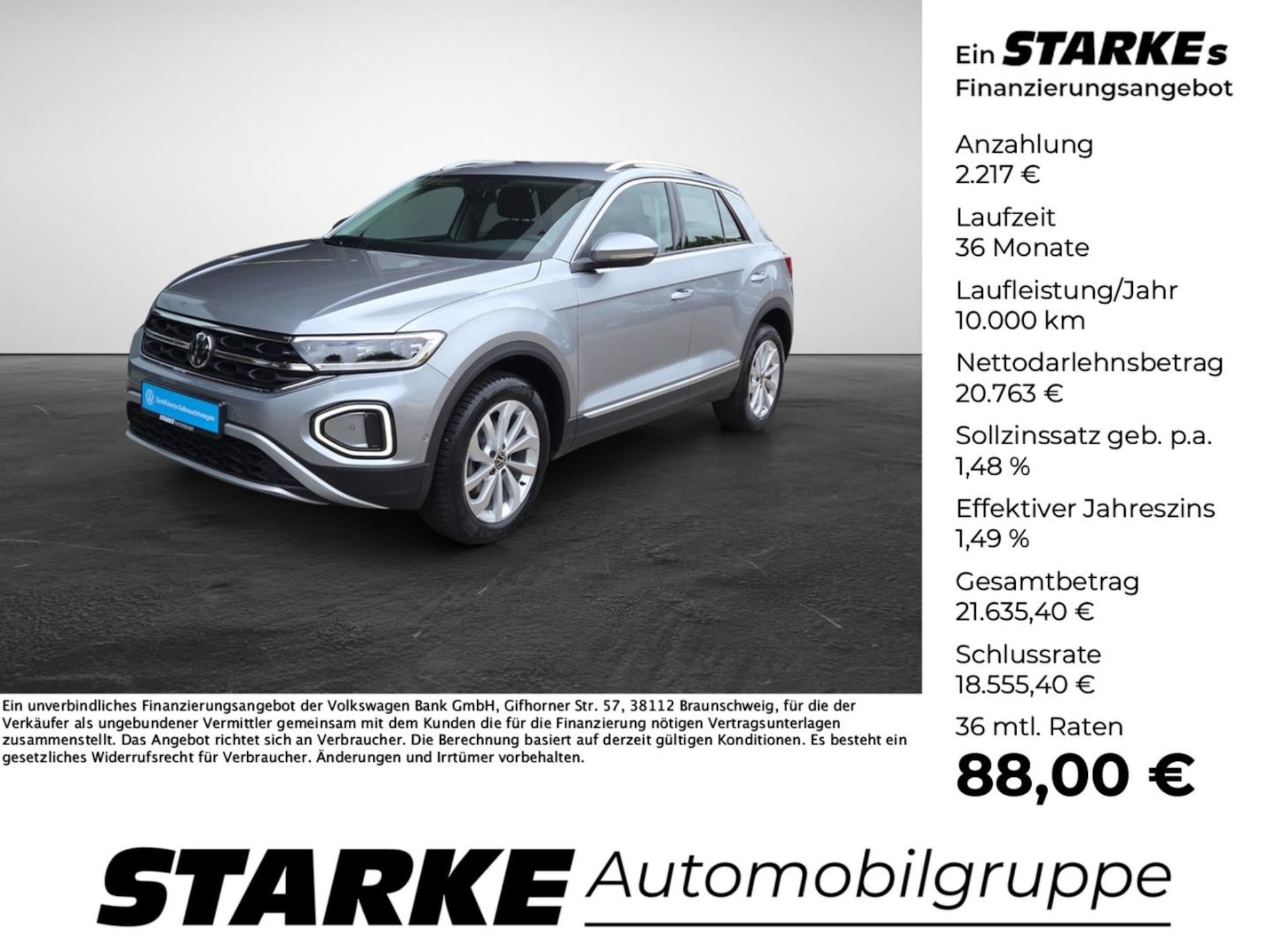 Volkswagen T-Roc Style