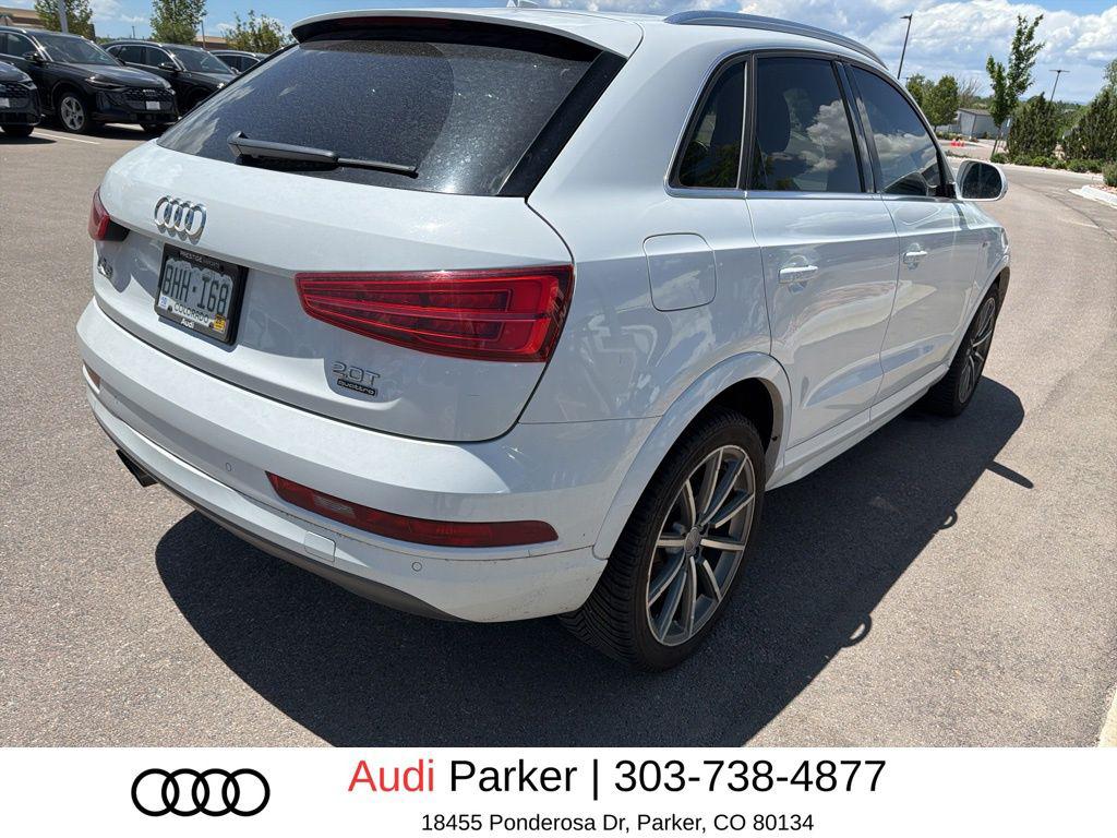 Used 2018 Audi Q3 Premium Plus with VIN WA1JCCFS6JR009217 for sale in Parker, CO