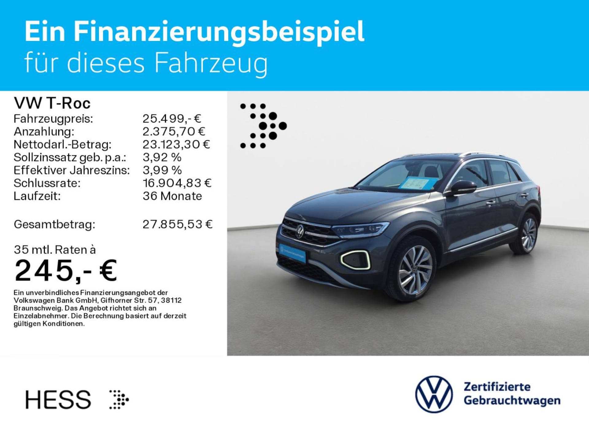 Volkswagen T-Roc Style