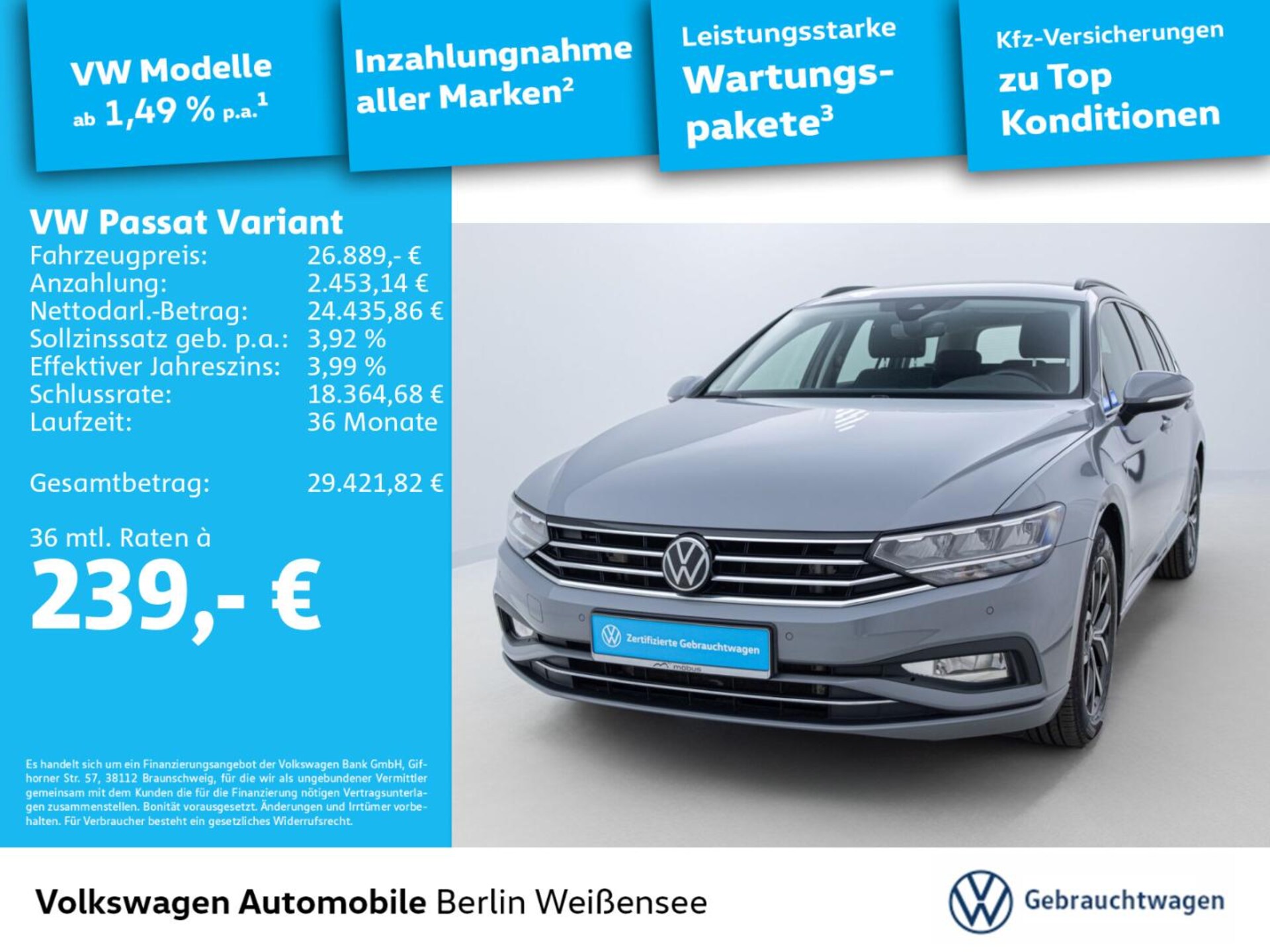 Volkswagen Passat Variant Business