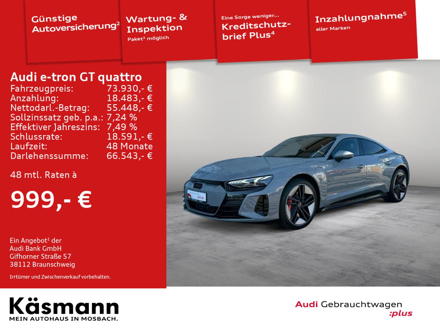 Image about Audi RS e-tron GT e-tron quattro