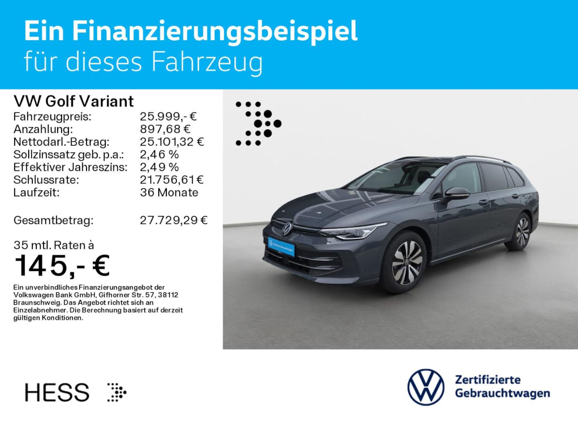 Volkswagen Golf Variant Goal