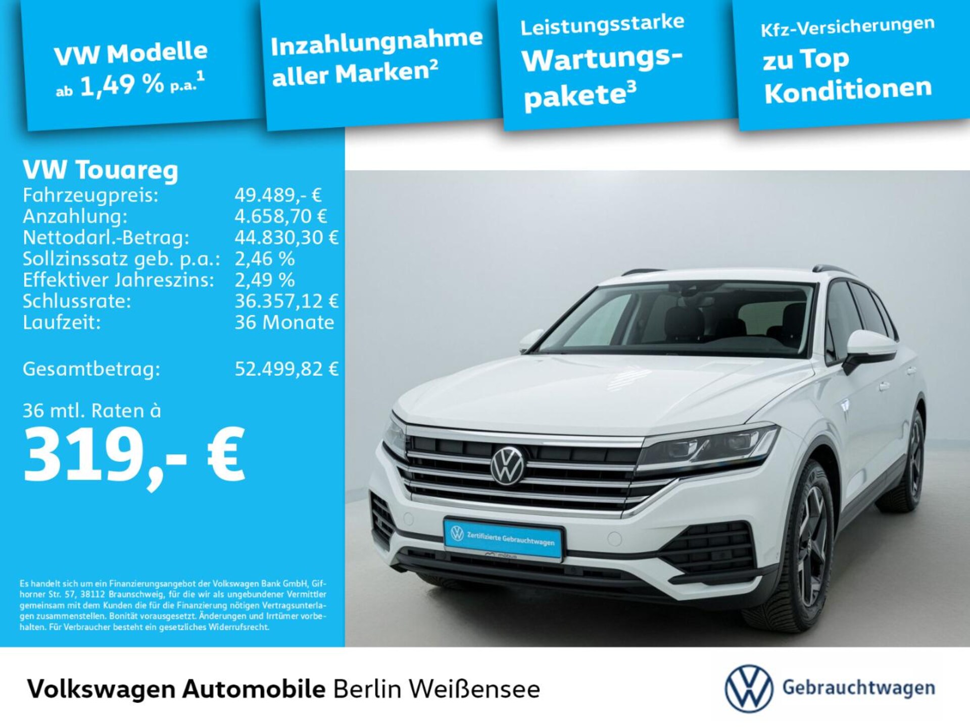 Volkswagen Touareg Basis-Modell