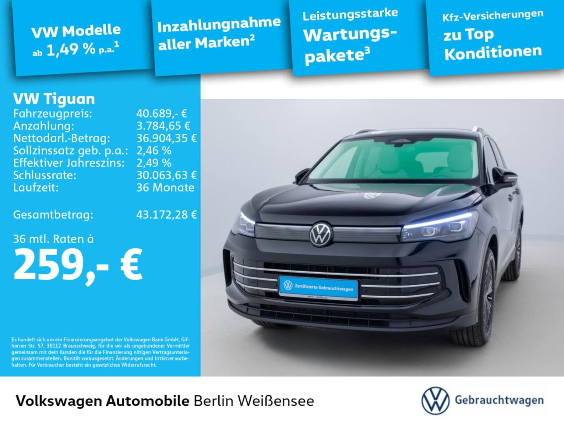 Volkswagen Tiguan Elegance