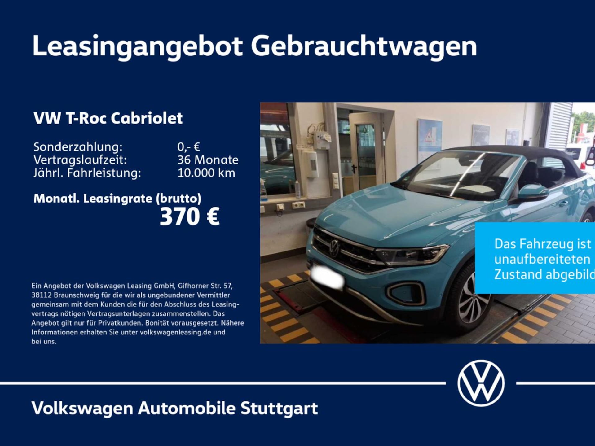 Volkswagen T-Roc Cabriolet Style