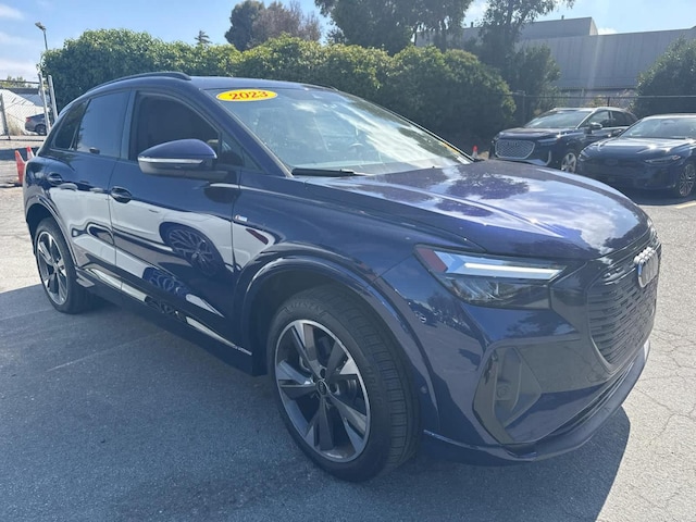 Used 2023 Audi Q4 e-tron Premium Plus with VIN WA1L2BFZ2PP065209 for sale in Palo Alto, CA