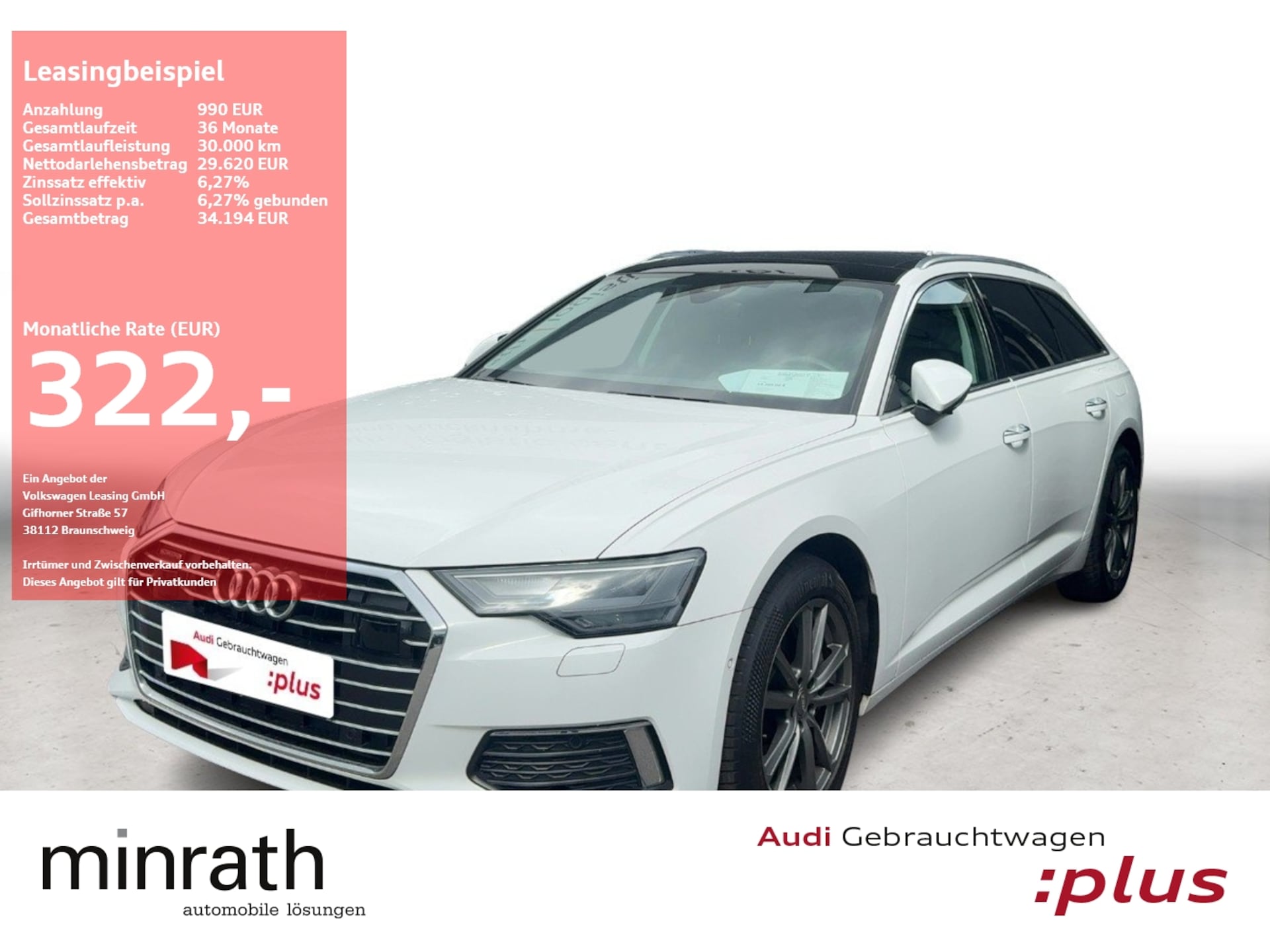 Audi A6 Avant TFSI e Design