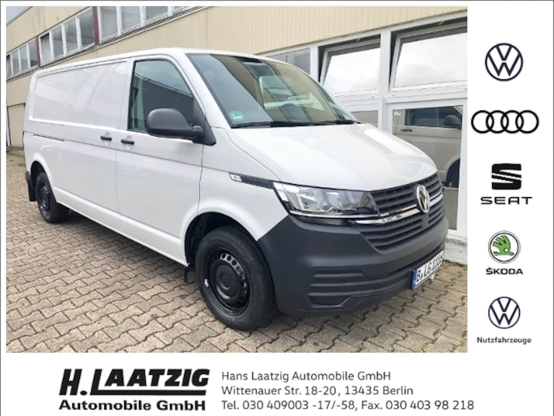 Volkswagen T6.1 Transporter Kasten langer Radstand