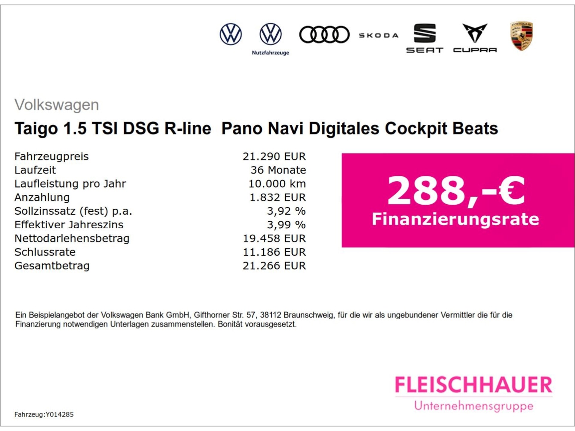 Volkswagen Taigo R-Line