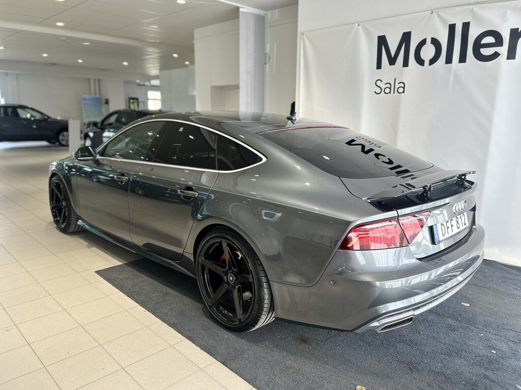 Bild som visar&nbsp;Audi A7 Sportback&nbsp;A7 Sportback 3.0 TDI quattro 218 hk S tronic - för mer information kontakta din Audi Partner