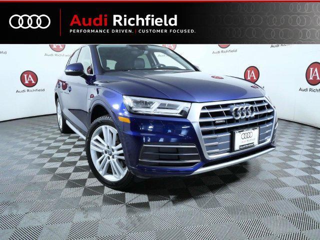 Used 2018 Audi Q5 Premium Plus with VIN WA1BNAFY4J2208671 for sale in Richfield, Minnesota