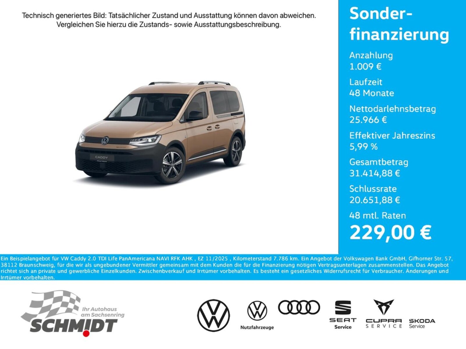 Volkswagen Caddy – Bild 2