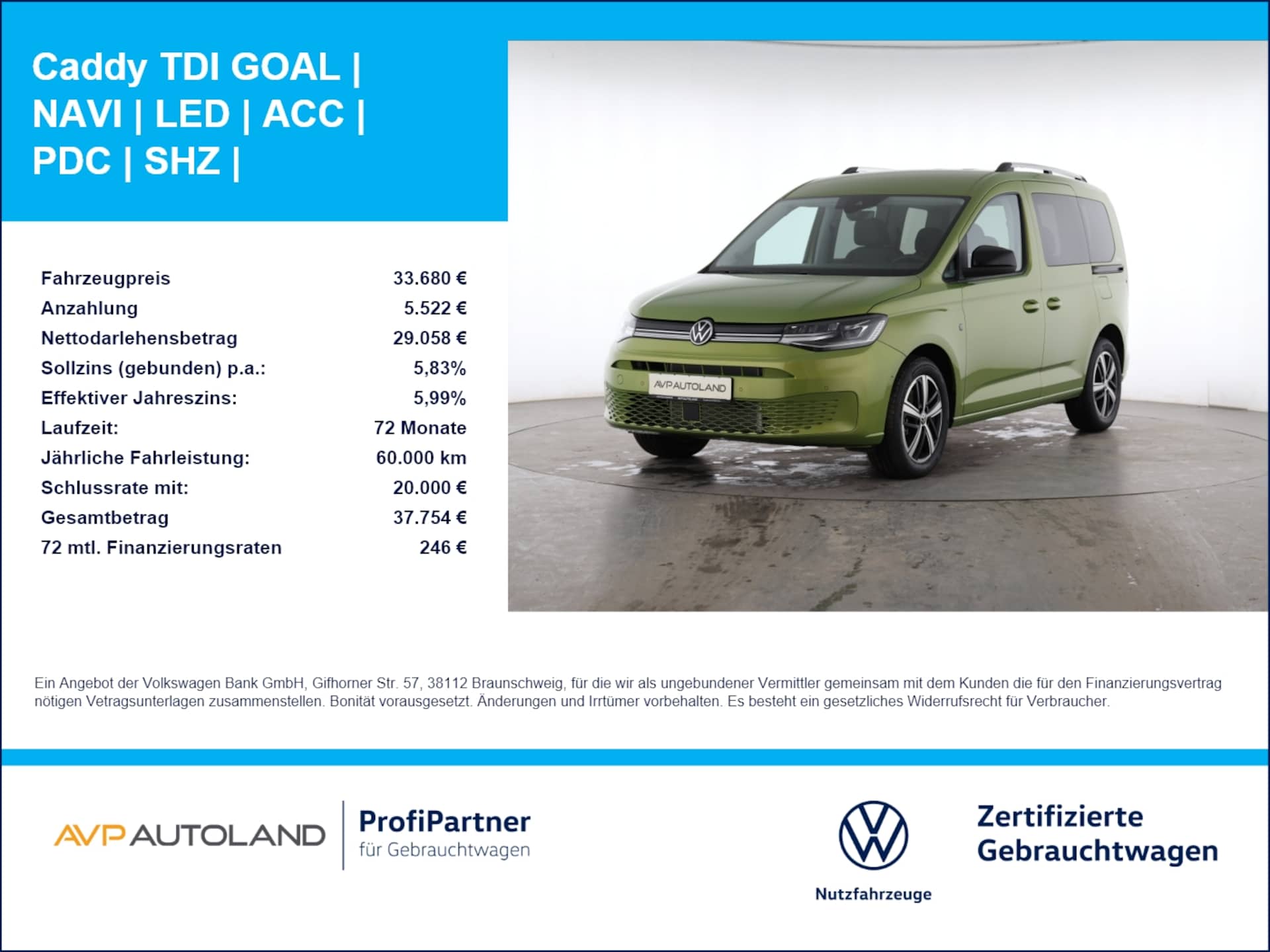 Volkswagen Caddy Life