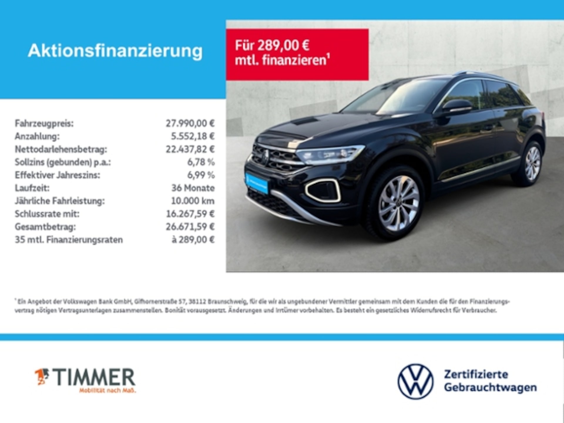 Volkswagen T-Roc Style