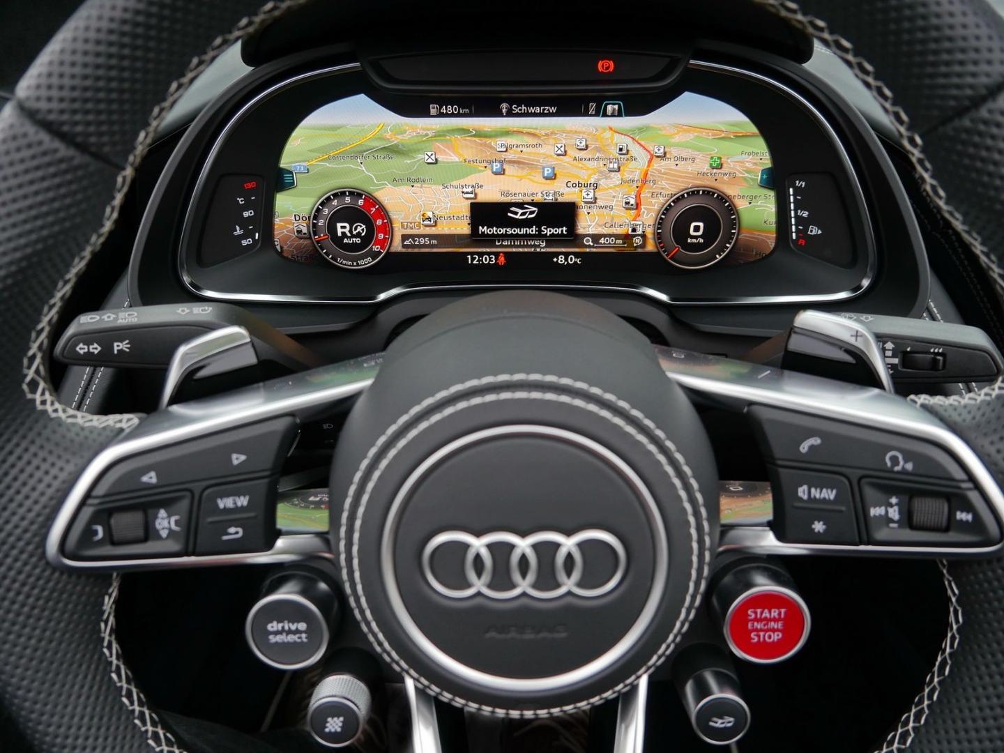 Image about Audi R8 Spyder FSI S tronic