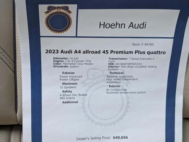 2023 Audi A4 allroad