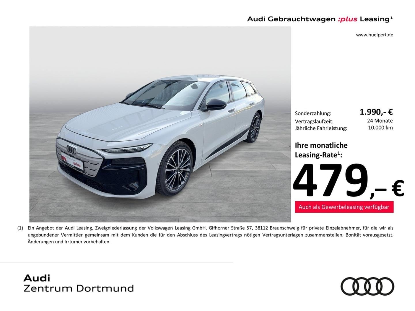 Bild über Audi A6 Avant e-tron e-tron performance 270 kW - für weitere Informationen kontaktieren Sie den Audi Partner
