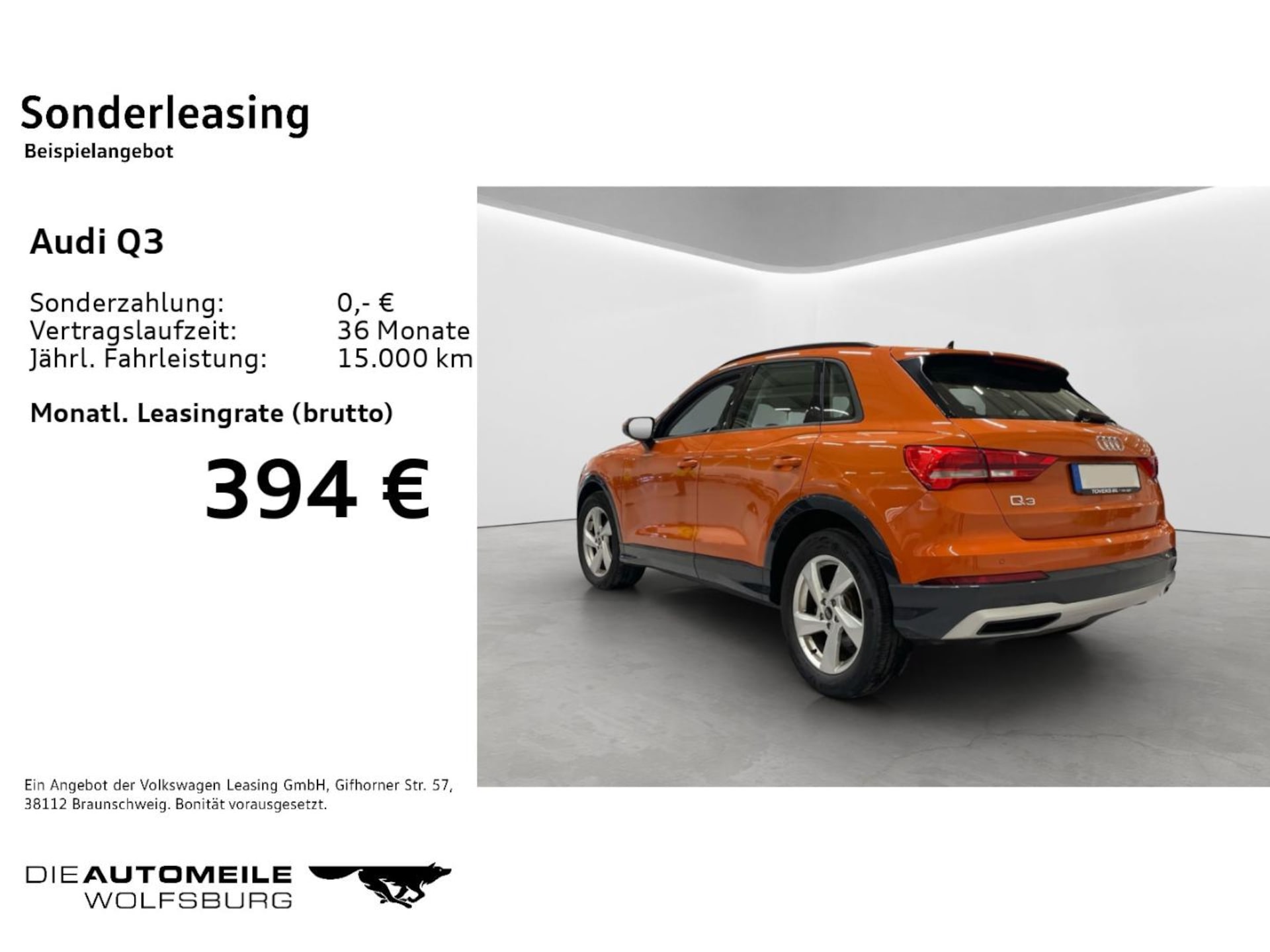 Audi Q3 SUV advanced
