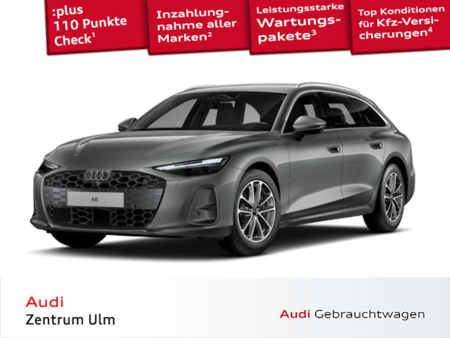 Bild über Audi A6 Avant TFSI 150 kW S tronic - für weitere Informationen kontaktieren Sie den Audi Partner