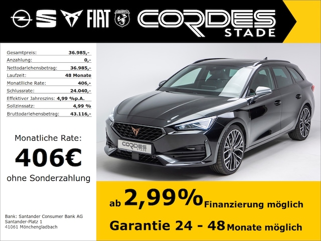 CUPRA Leon Sportstourer ST VZ 2.0 TSI Automatik AHK Kamera PDC BC (215) (56224)