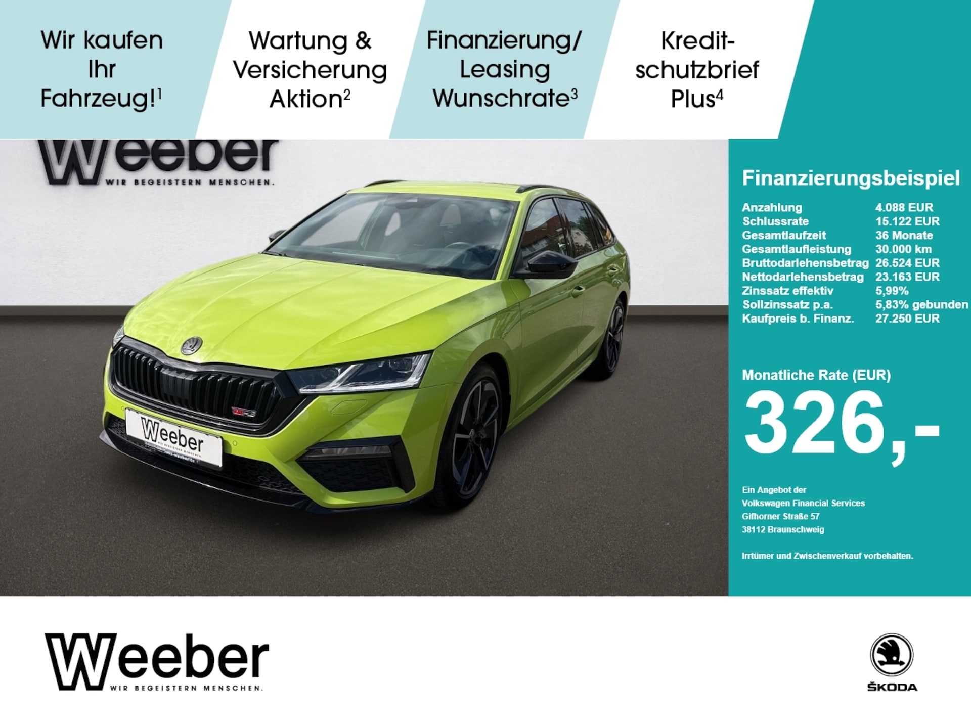 Skoda Octavia Combi RS