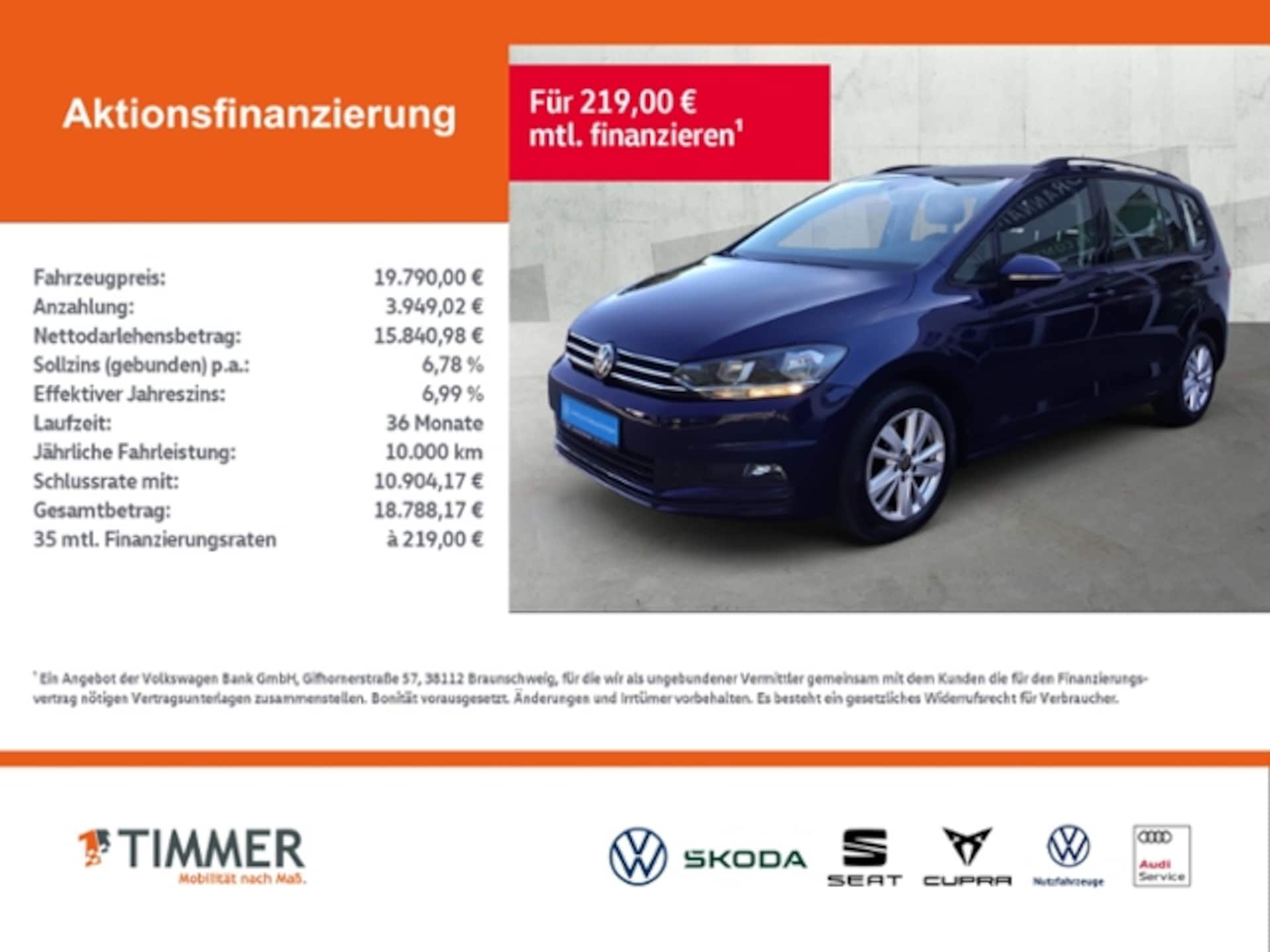 Volkswagen Touran Comfortline
