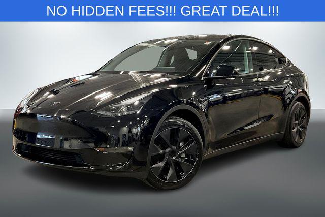 Used 2025 Tesla Model Y Long Range with VIN 7SAYGDEE0SF288572 for sale in Englewood, NJ