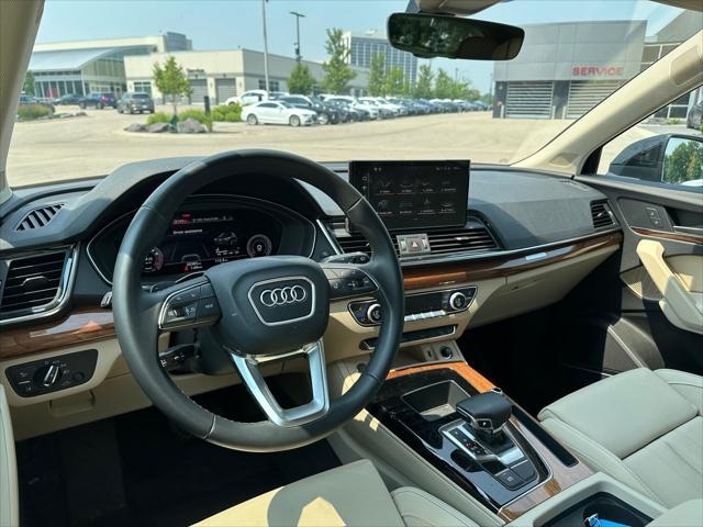 Used 2023 Audi Q5 Premium Plus with VIN WA1EAAFY6P2010532 for sale in Minneapolis, Minnesota