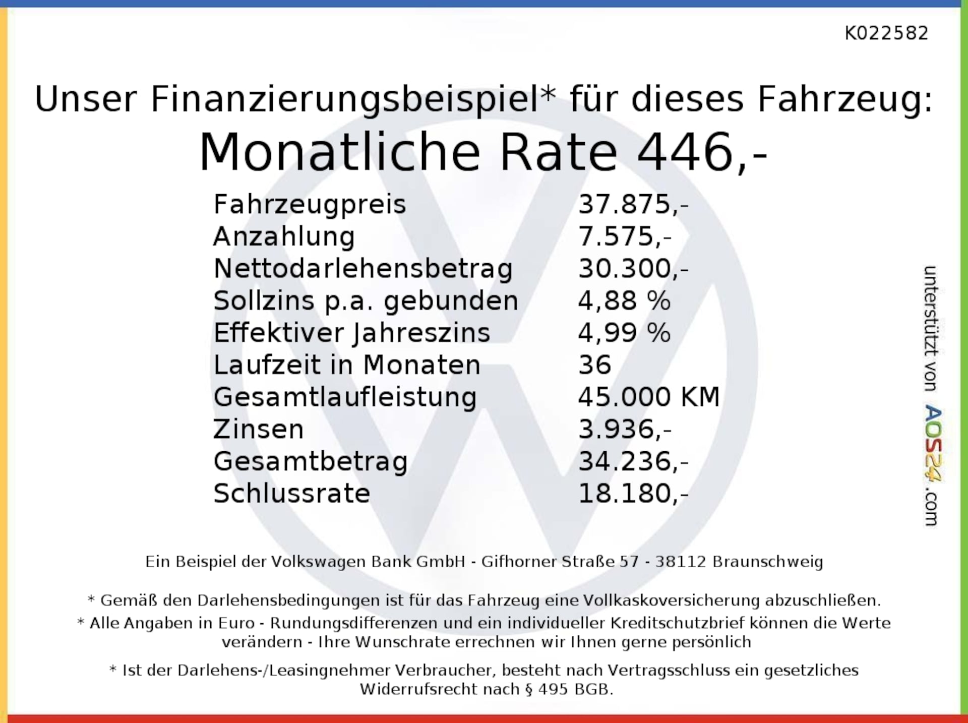 Volkswagen Transporter Kasten kurzer Radstand