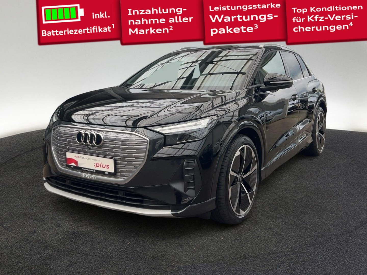 Bild über Audi Q4 e-tron 45 e-tron quattro - für weitere Informationen kontaktieren Sie den Audi Partner