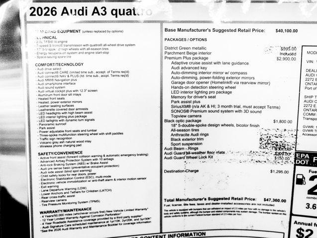 2026 Audi A3 Premium Plus - Photo 33