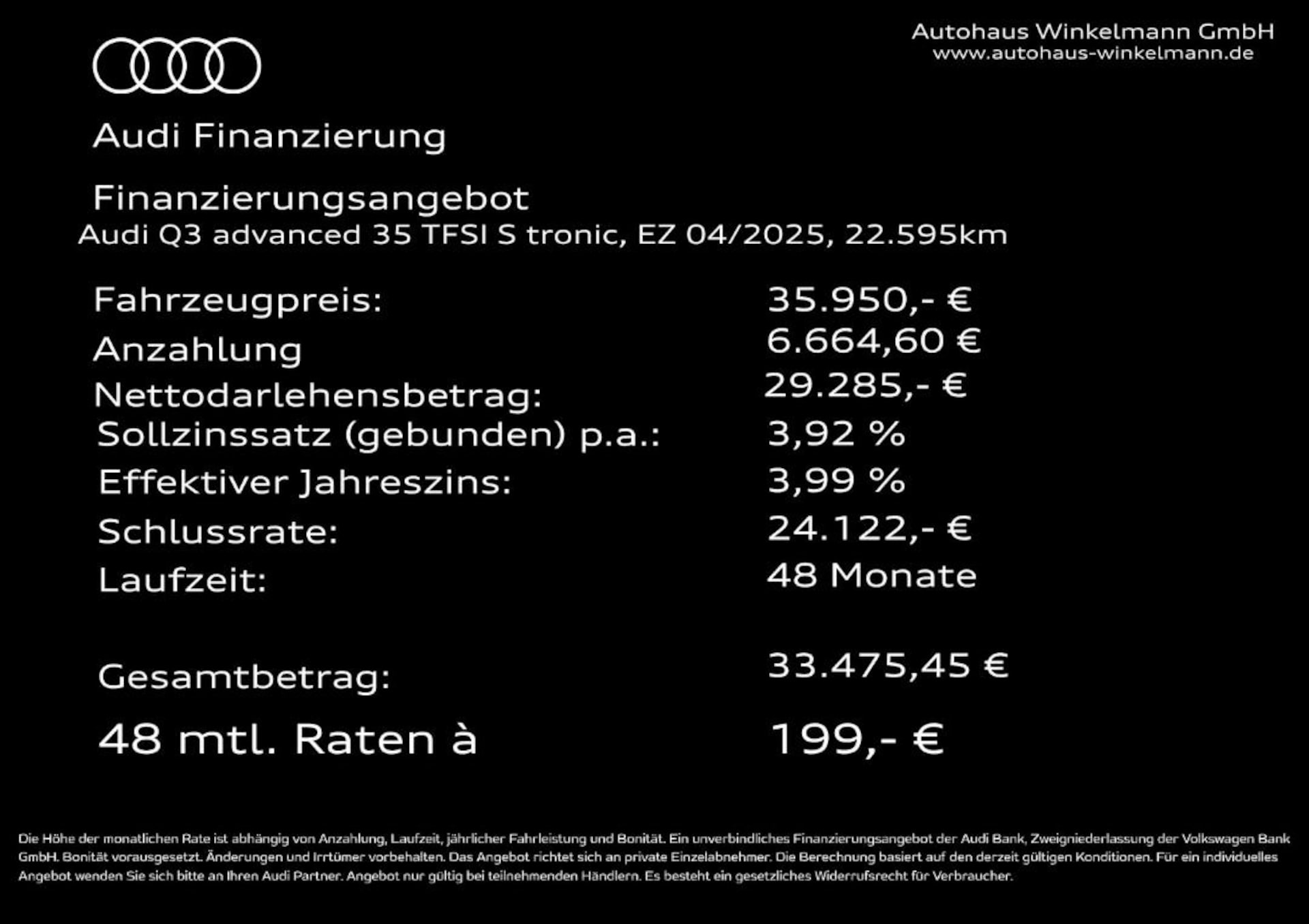 Audi Q3 SUV advanced