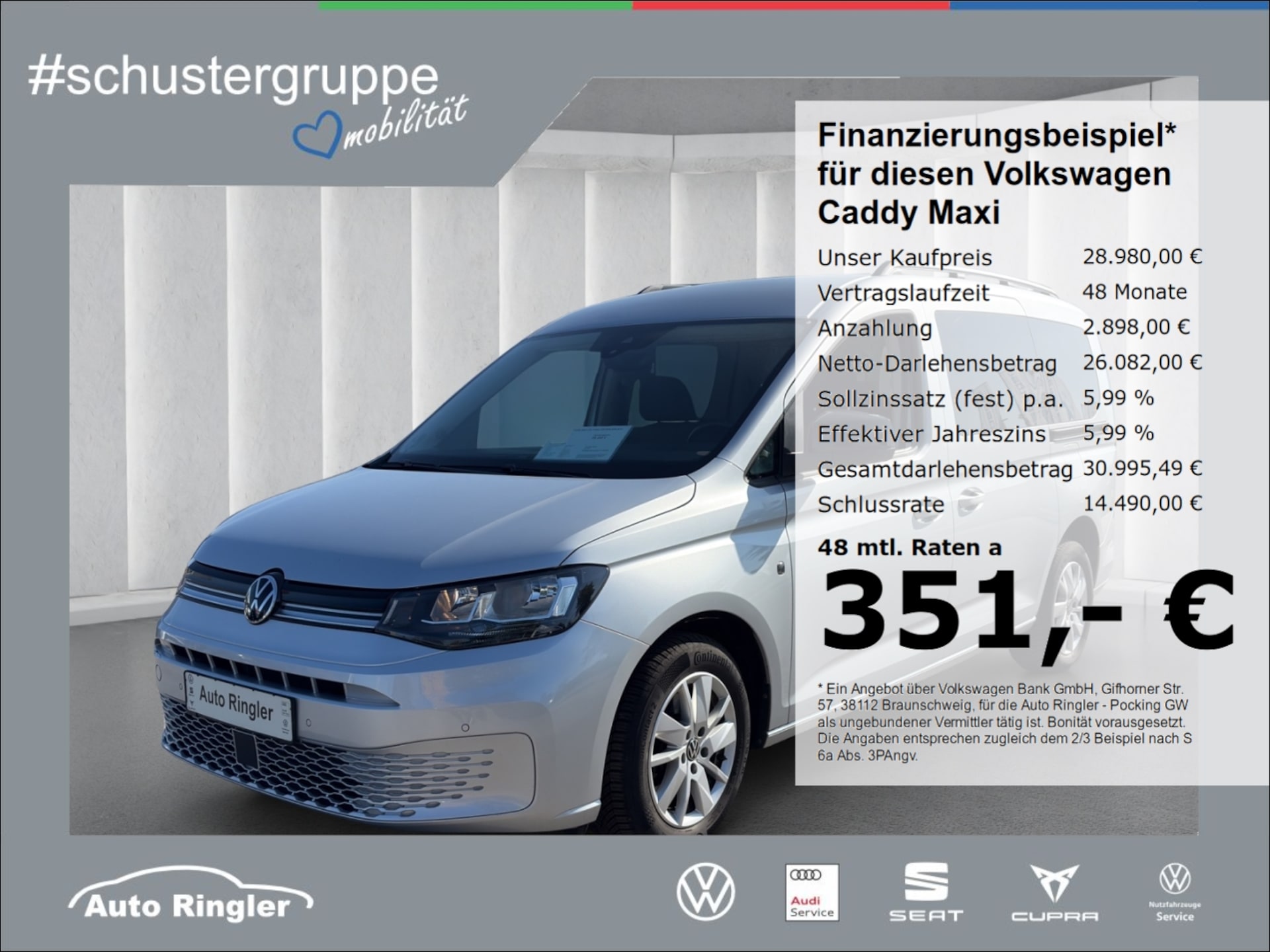 Volkswagen Caddy Maxi Life