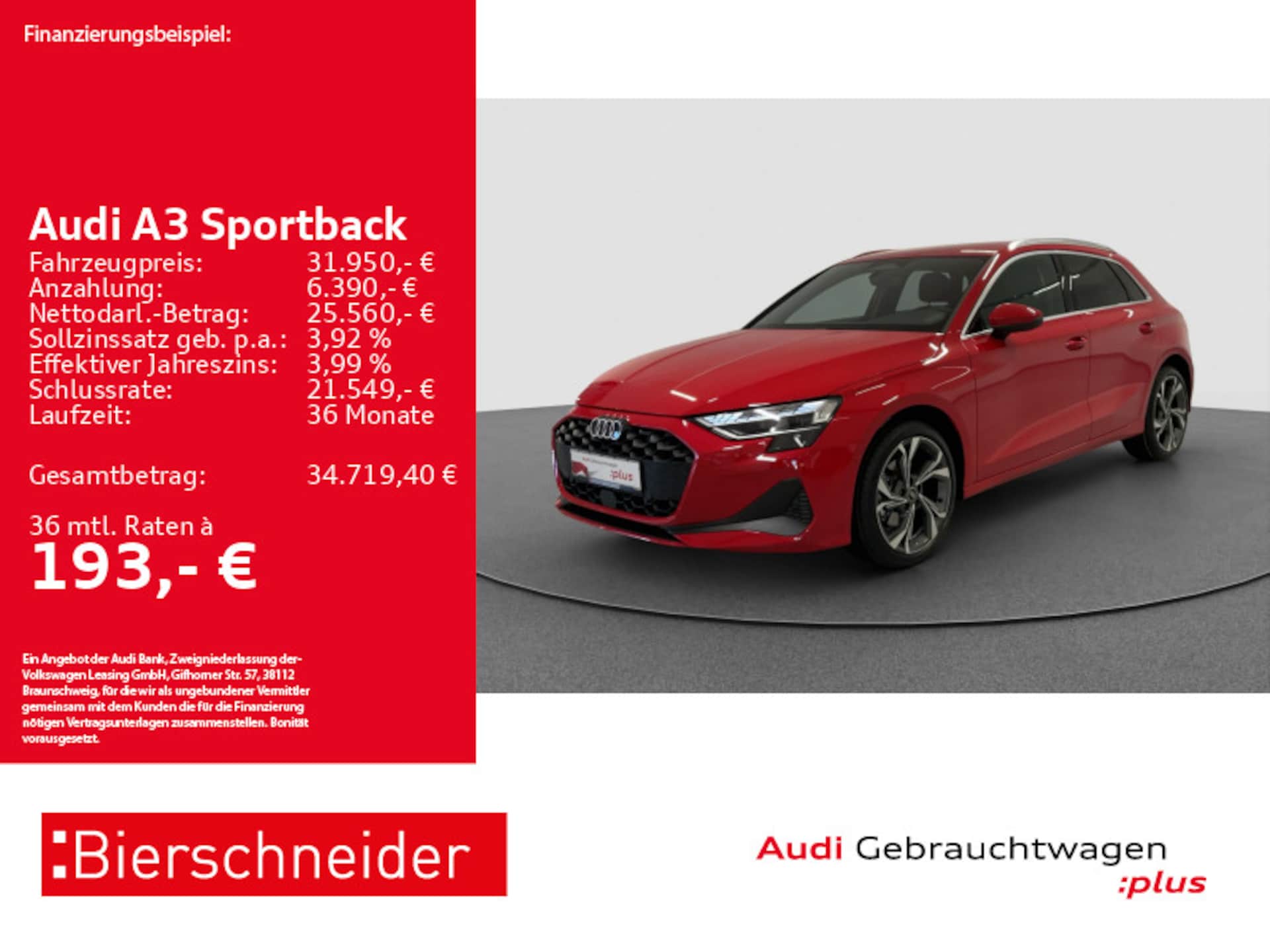 Audi A3 Sportback