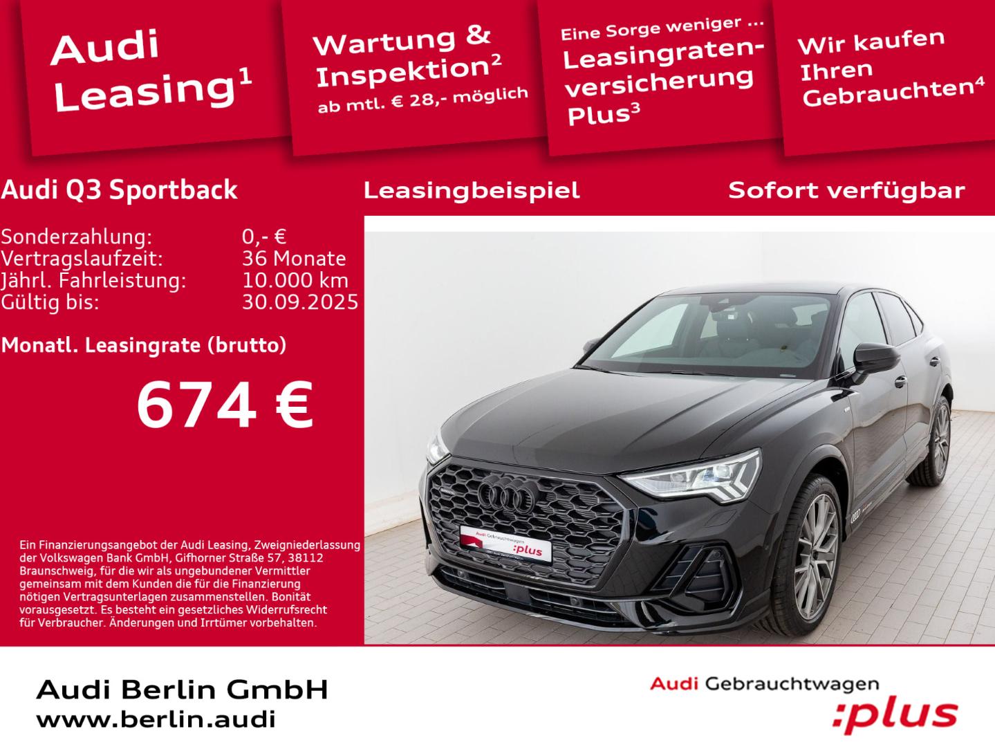 Image about Audi Q3 Sportback S line 40 TFSI quattro S tronic
