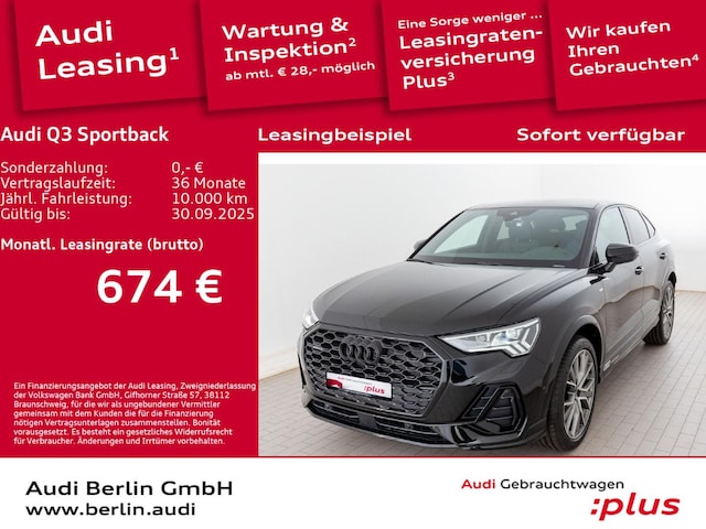 Image about Audi Q3 Sportback S line 40 TFSI quattro S tronic