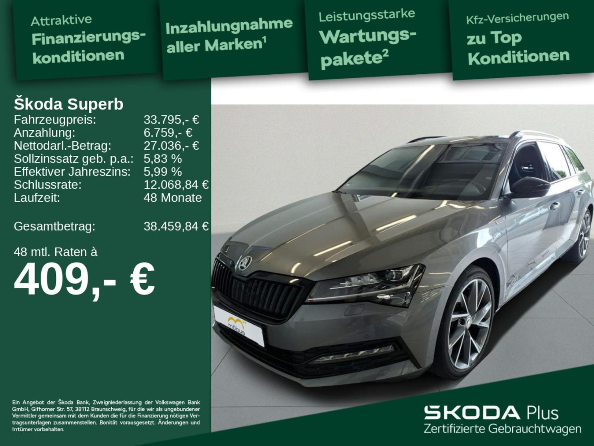 Skoda Superb Combi Sportline