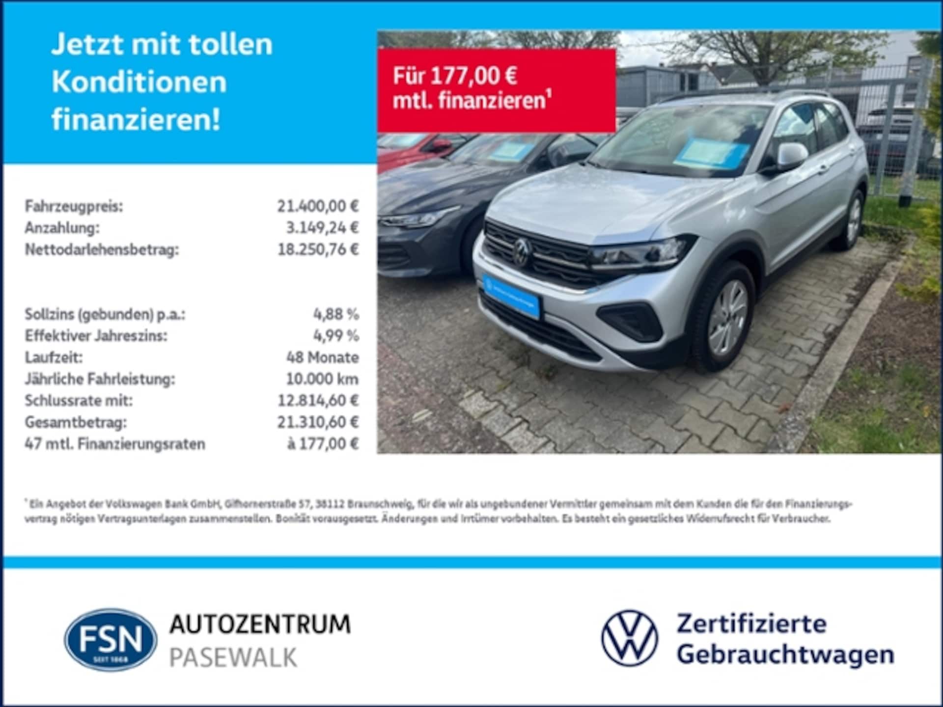Volkswagen T-Cross Life